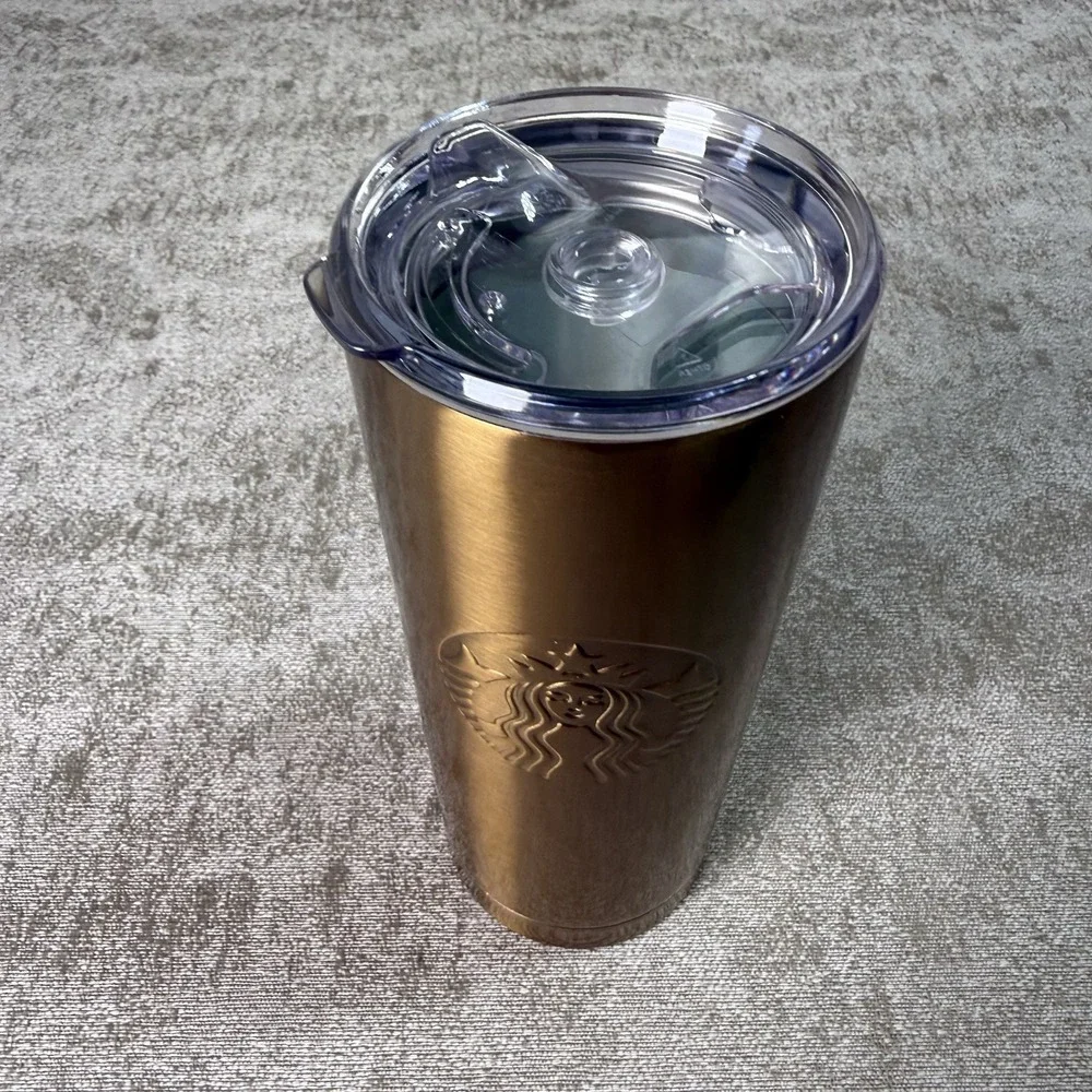 Starbucks Spring 2022 Stainless Steel Copper 16oz Cold Cup